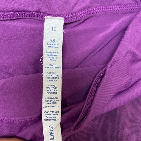 LULULEMON Pacesetter skirt first edition. - Picture 7 of 7